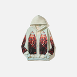 Streetwear Gothic Sunset Tie Dye Hoodie