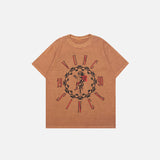 Y2K-Friedensblumen-T-Shirt