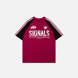 Sport-T-Shirt mit kontrastierenden Farbsignalen