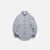 Chemise légère à carreaux oversize