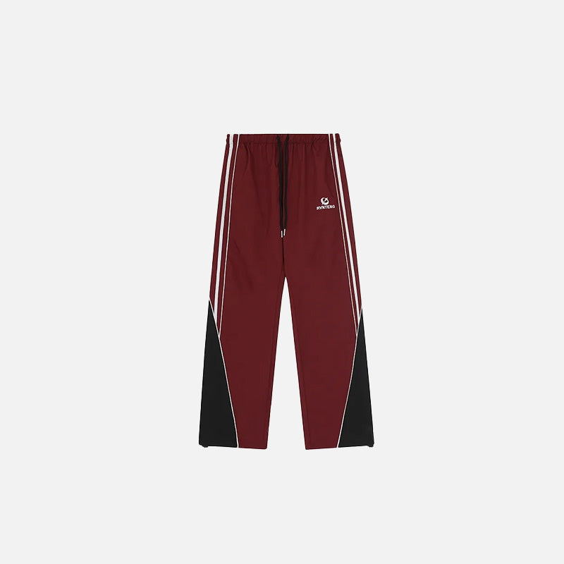 Pantalon cargo patchwork ample Y2K 