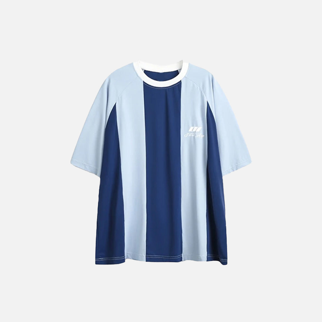 Patchwork-Sport-T-Shirt