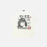 T-shirt rétro anime japonais