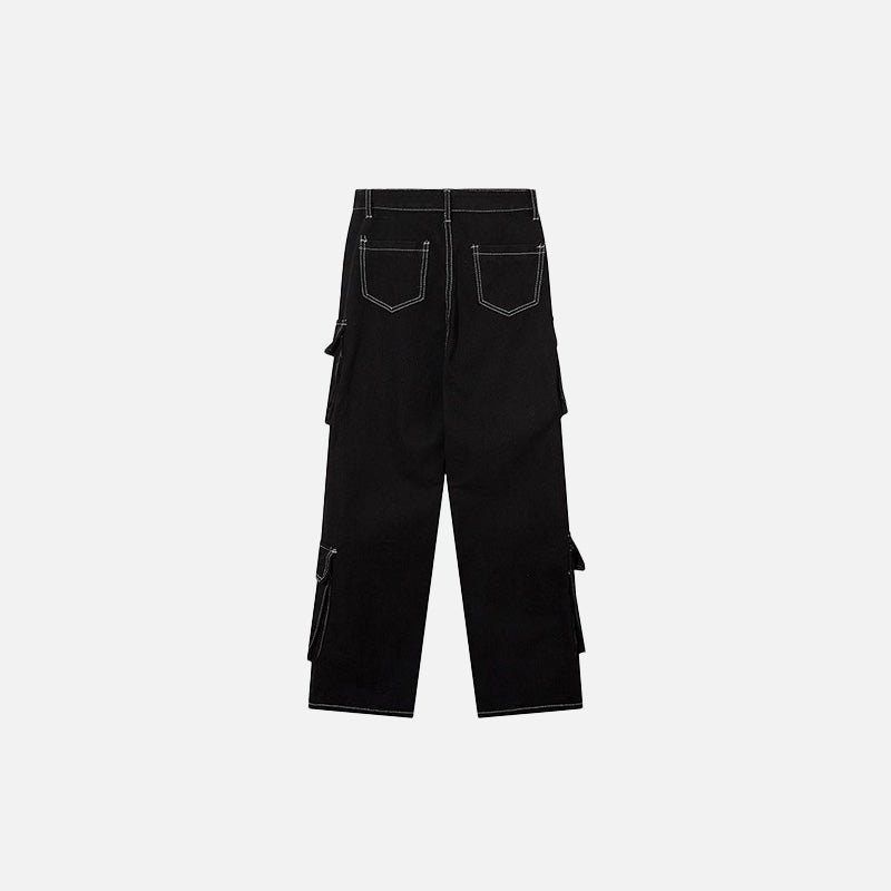 3D Multi-pocket Reflective Cargo Pants