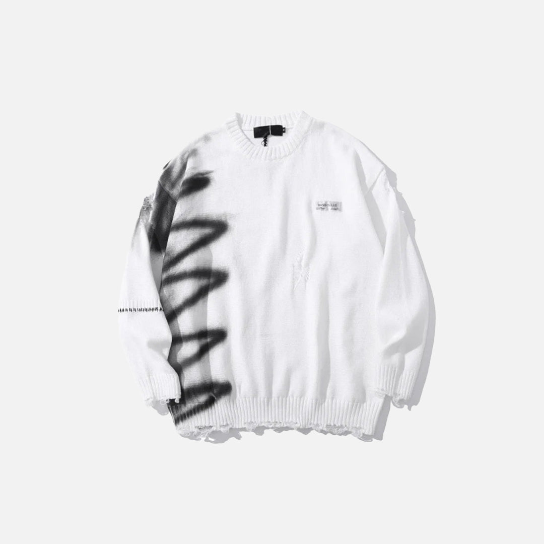 Robuster Strickpullover