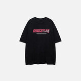 Contrast Color Racing T-shirt