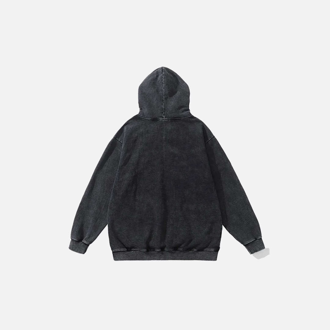 Vintage Anime Eyes Graphic Hoodie