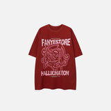 Halluzination Anime Mädchen T-Shirt