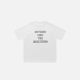 Übergroßes T-Shirt mit lockerer Buchstabenstickerei