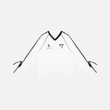 Sweat-shirts oversize à col en V à motif doux