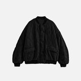Bomberjacke mit Struktur