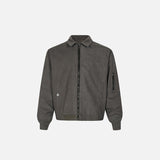 Y2k Loose Zip-up Denim Jacket
