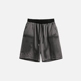 Oversized Washed Cargo Shorts