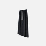 Women's Washed Loose Slit Long Skirt