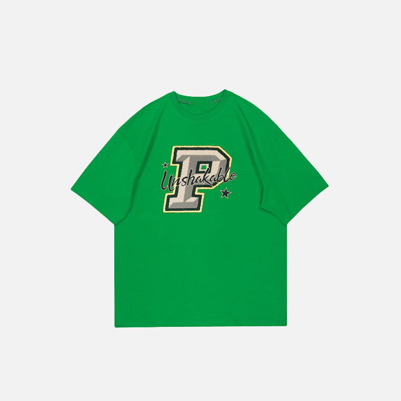 Locker geschnittenes, kurzärmeliges Power-T-Shirt