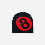 Boules de billard, bonnets en maille douce