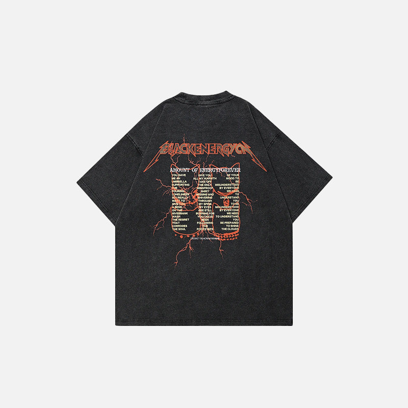 Grafik-T-Shirt mit maskierten Katzen