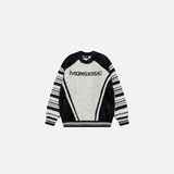 Monskiski Retro Stripe Sweater