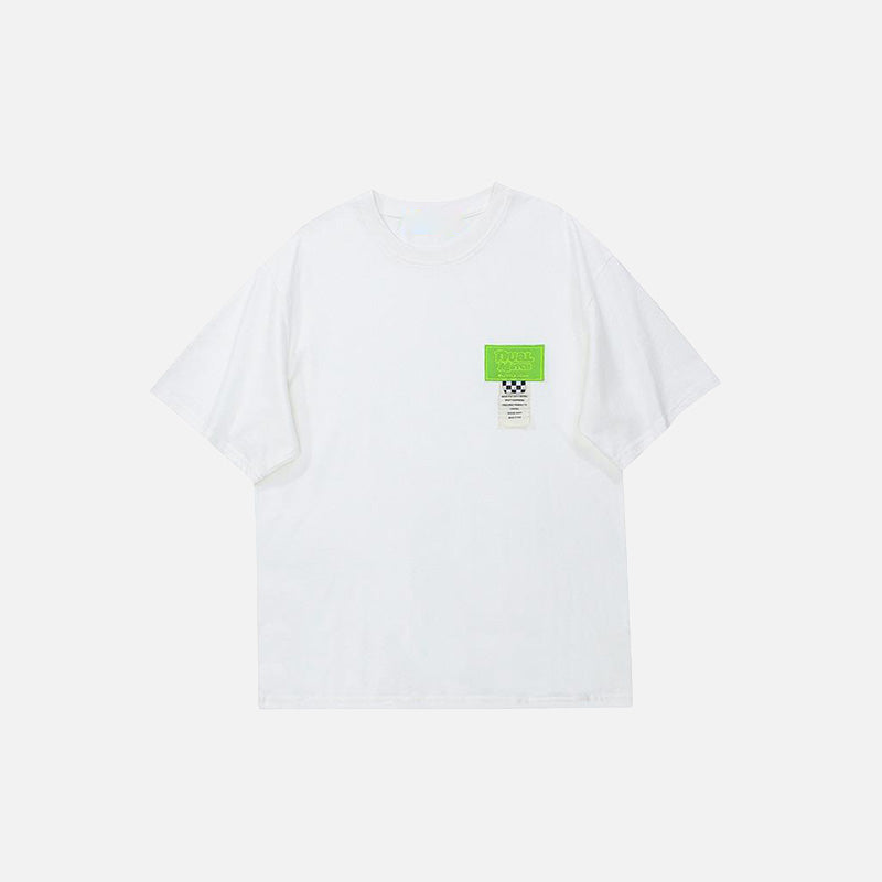 T-Shirt mit Aufdruck „Strafzettel wegen Geschwindigkeitsübertretung“