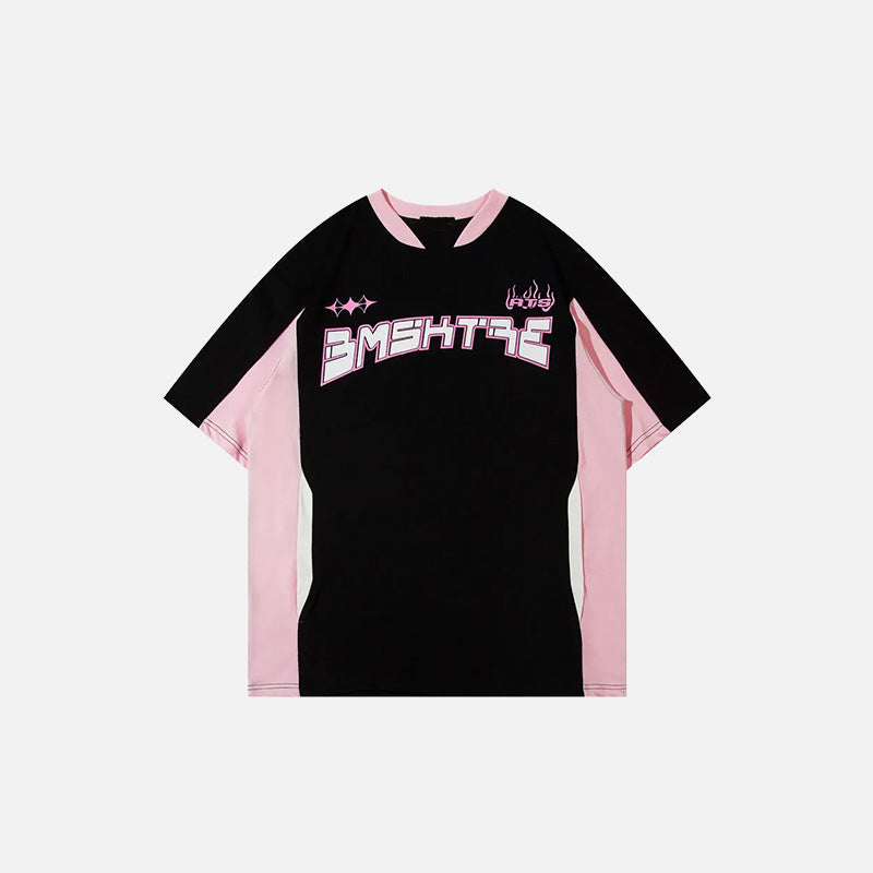 Sport-T-Shirt mit Farbblockierung