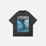 Vintage Washed Graphic Storm T-Shirt