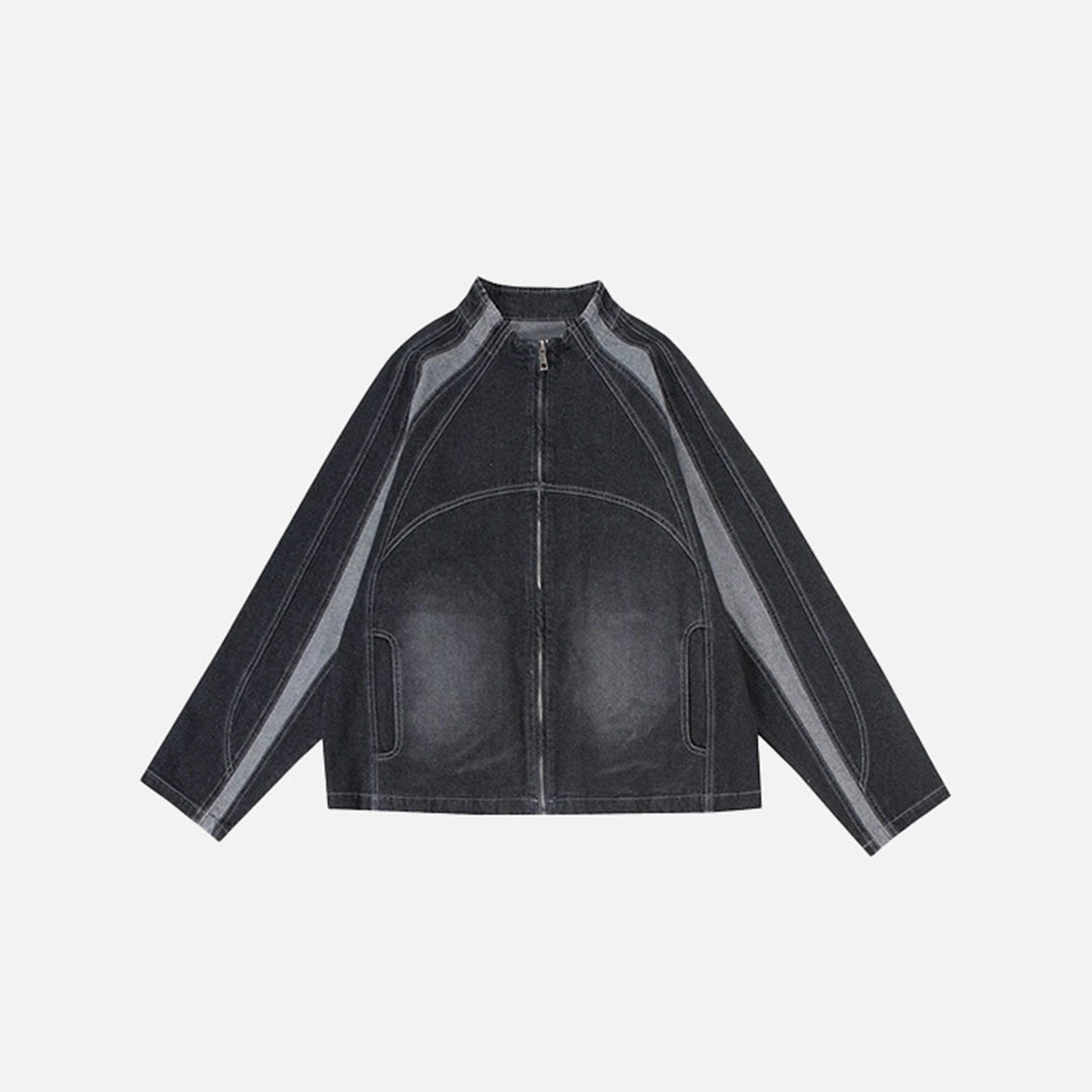 Denim Racer Jacket