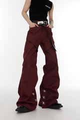 Lagen-Ausgestellte Hose 