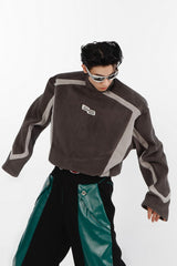 Pull ample à logo brodé 