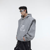 Hoodie mit besticktem Logo 
