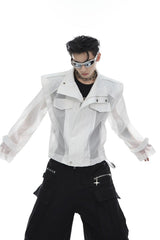 Veste de moto en maille 