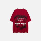 Blurring Ghost Print T-shirt