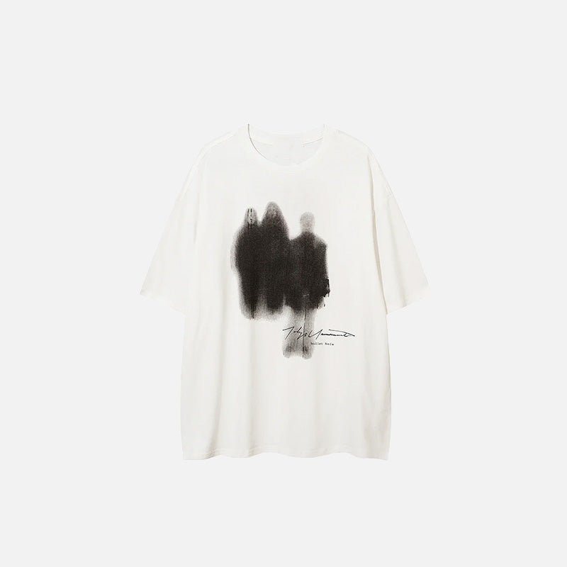 蓄光シャドウプリントTシャツ