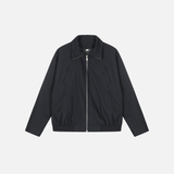 Veste de ville noire polyvalente, élégante et minimaliste