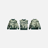 Women's Desert Waves Cactus Knit Sweater