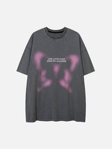 Tugend-Schmetterling-T-Shirt