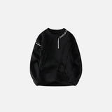Y2K Ripped Stitch Sweater