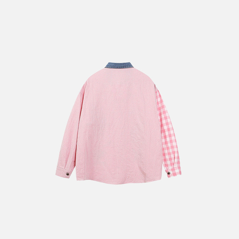 Chemise rose patchwork Playful Pals