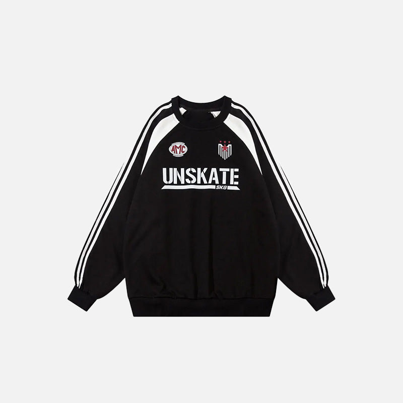 Y2K Vintage Loose Graphic Sweatshirt