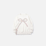 Bow-Knot Embellished Sweater