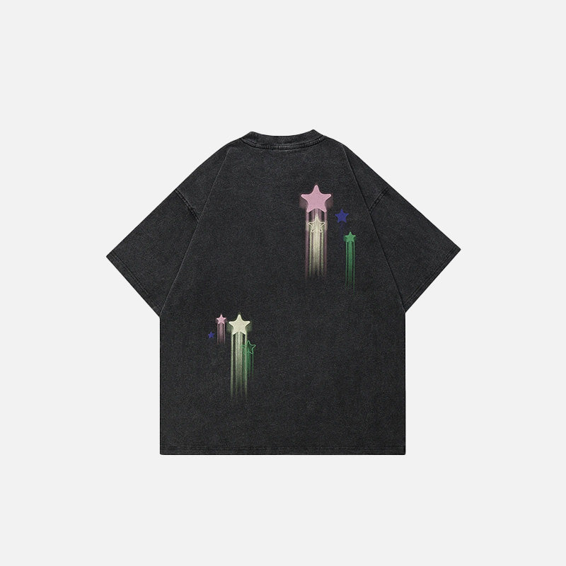 Y2K Star Washed T-Shirt