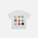 T-Shirt „Gesichter des Ausdrucks“