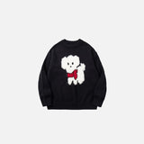 Fall Puppy Knitted Sweater