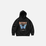 Butterfly Print Hoodie