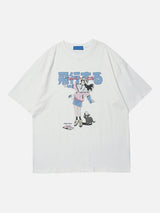Dual Match Anime Girl T-Shirt