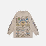 ゴッズグラフィック長袖Tシャツ