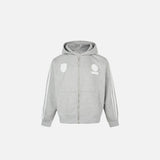 Blank Solid Zip-Up Hoodie