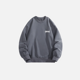 Oversized Hip Hop Letter Print Sweatshirt