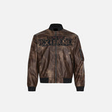 Loose Washed Embroidered Jacket