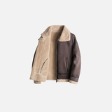 Hochwertige Motorradjacke aus Leder