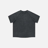 Lockeres Retro-T-Shirt im Used-Look
